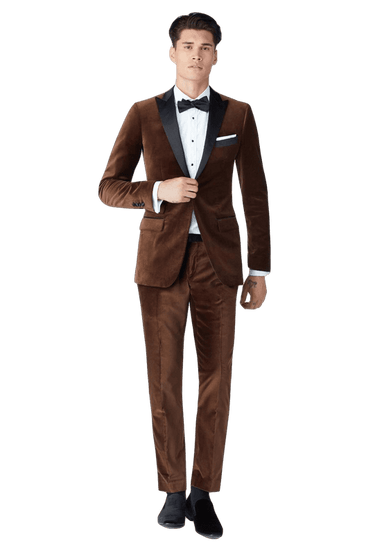 Harford Velvet Brown Tuxedo
